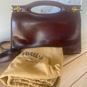 Vintage Brown Fine Leather Women's Bag